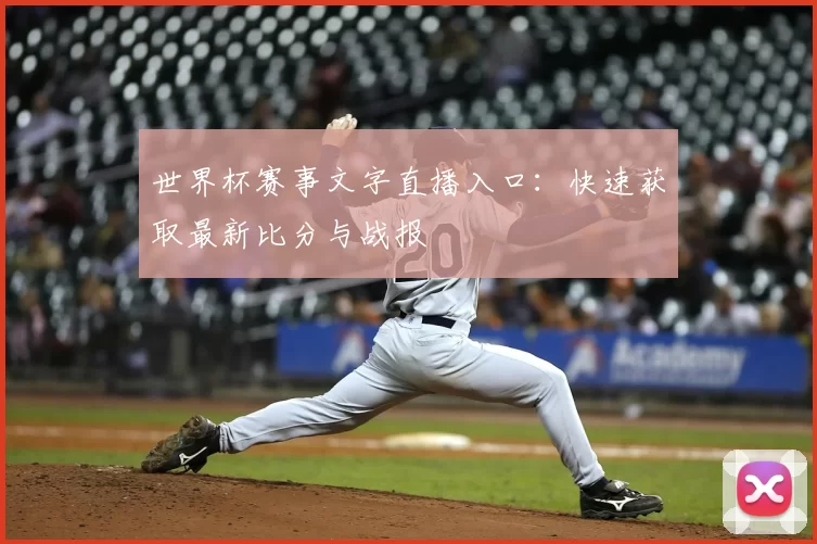 世界杯赛事文字直播入口：快速获取最新比分与战报