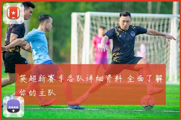 英超新赛季各队详细资料 全面了解你的主队