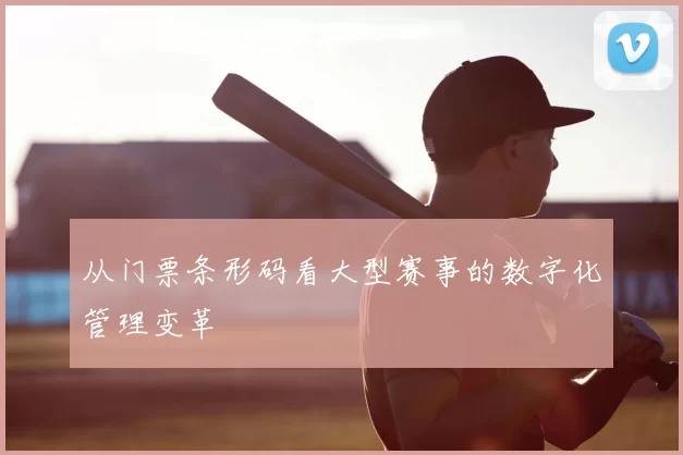 从门票条形码看大型赛事的数字化管理变革