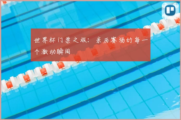 世界杯门票之旅:亲历赛场的每一个激动瞬间