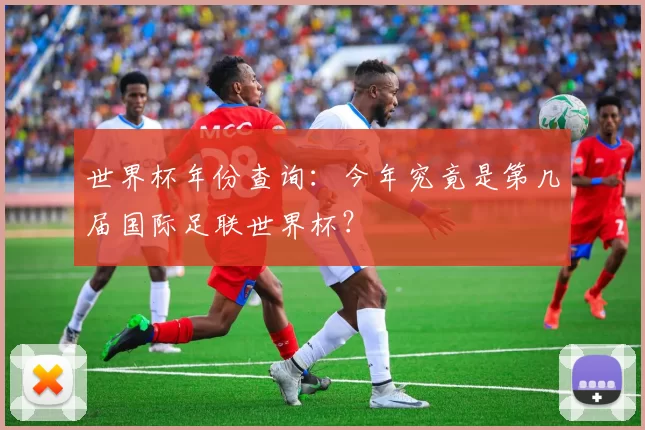 世界杯年份查询：今年究竟是第几届国际足联世界杯？