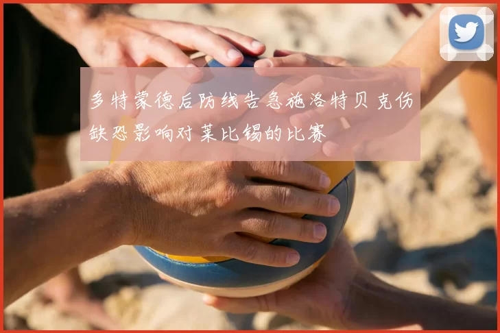 多特蒙德后防线告急施洛特贝克伤缺恐影响对莱比锡的比赛